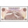 Ouganda - Pick 18b - 50 shillings - Série C/40 - 1982 - Etat : NEUF