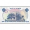 Ouganda - Pick 22a_2 - 500 shillings - Série G/73 - 1983 - Etat : NEUF