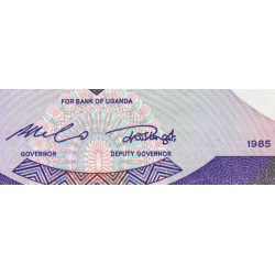 Ouganda - Pick 24a - 5'000 shillings - Série J/8 - 1985 - Etat : NEUF