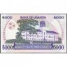 Ouganda - Pick 24b - 5'000 shillings - Série J/60 - 1986 - Etat : NEUF