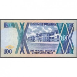 Ouganda - Pick 31b - 100 shillings - Série RZ - 1988 - Etat : NEUF