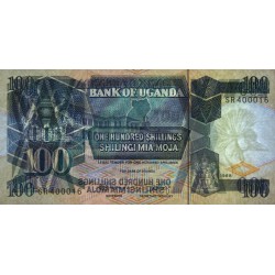 Ouganda - Pick 31b - 100 shillings - Série SR - 1988 - Etat : NEUF