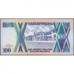 Ouganda - Pick 31b - 100 shillings - Série UC - 1988 - Etat : NEUF