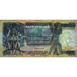 Ouganda - Pick 31b - 100 shillings - Série UC - 1988 - Etat : NEUF