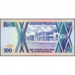 Ouganda - Pick 31c_2 - 100 shillings - Série VK - 1996 - Etat : NEUF