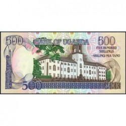 Ouganda - Pick 33a - 500 shillings - Série AN - 1991 - Etat : NEUF