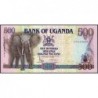Ouganda - Pick 33b - 500 shillings - Série CF - 1991 - Etat : NEUF