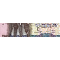 Ouganda - Pick 33b - 500 shillings - Série CF - 1991 - Etat : NEUF
