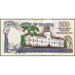 Ouganda - Pick 35a_1 - 500 shillings - Série DU - 1994 - Etat : NEUF