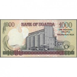 Ouganda - Pick 39Ab - 1'000 shillings - Série PW - 2003 - Etat : NEUF