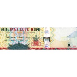 Ouganda - Pick 41a - 10'000 shillings - Série BW - 2001 - Etat : NEUF
