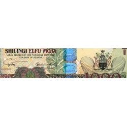 Ouganda - Pick 43a - 1'000 shillings - Série US - 2005 - Etat : NEUF