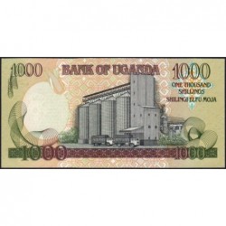 Ouganda - Pick 43c - 1'000 shillings - Série ZY - 2008 - Etat : NEUF
