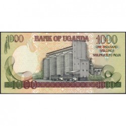 Ouganda - Pick 43dr (remplacement) - 1'000 shillings - Série Z - 2009 - Etat : NEUF