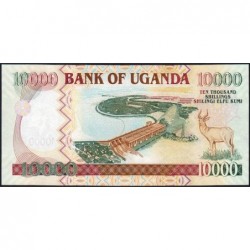 Ouganda - Pick 45c - 10'000 shillings - Série JH - 2009 - Etat : SPL+