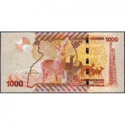 Ouganda - Pick 49a - 1'000 shillings - Série AB - 2010 - Etat : SPL