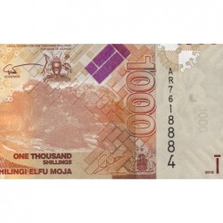 Ouganda - Pick 49a - 1'000 shillings - Série AR - 2010 - Etat : pr.NEUF