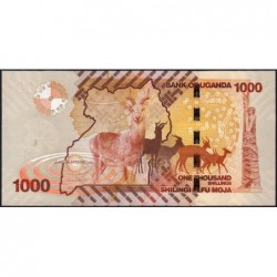 Ouganda - Pick 49a - 1'000 shillings - Série AY - 2010 - Etat : NEUF