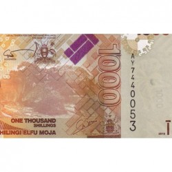 Ouganda - Pick 49a - 1'000 shillings - Série AY - 2010 - Etat : NEUF