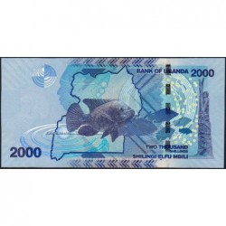 Ouganda - Pick 50a - 2'000 shillings - Série AA - 2010 - Etat : NEUF