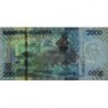 Ouganda - Pick 50a - 2'000 shillings - Série AC - 2010 - Etat : NEUF