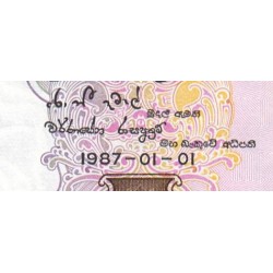 Sri-Lanka - Pick 96a - 10 rupees - Série F/56 - 01/01/1987 - Etat : NEUF
