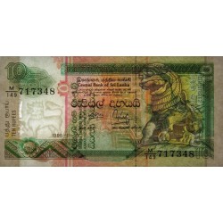 Sri-Lanka - Pick 108a - 10 rupees - Série M/149 - 15/11/1995 - Etat : NEUF