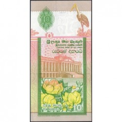 Sri-Lanka - Pick 108a - 10 rupees - Série M/182 - 15/11/1995 - Etat : NEUF