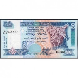 Sri-Lanka - Pick 110d - 50 rupees - Série K/238 - 01/07/2004 - Etat : NEUF