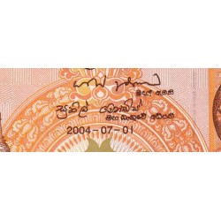 Sri-Lanka - Pick 111c - 100 rupees - Série J/336 - 01/07/2004 - Etat : NEUF