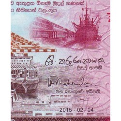 Sri-Lanka - Pick 123c - 20 rupees - Série W/281 - 04/02/2015 - Etat : NEUF