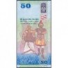 Sri-Lanka - Pick 124a - 50 rupees - Série V/18 - 01/01/2010 - Etat : NEUF