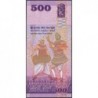 Sri-Lanka - Pick 126a - 500 rupees - Série T/1 - 01/01/2010 - Etat : NEUF