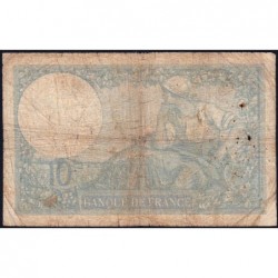 F 07-02 - 06/04/1939 - 10 francs - Minerve modifié - Série S.69116 - Etat : B