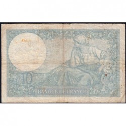 F 07-03 - 19/05/1939 - 10 francs - Minerve modifié - Série V.69394 - Etat : B+