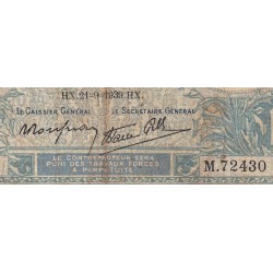 F 07-08 - 21/09/1939 - 10 francs - Minerve modifié - Série M.72430 - Etat : B-