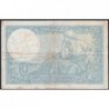 F 07-09 - 28/09/1939 - 10 francs - Minerve modifié - Série K.72949 - Etat : TTB