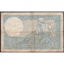 F 07-09 - 28/09/1939 - 10 francs - Minerve modifié - Série C.73025 - Etat : TB-