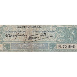 F 07-11 - 12/10/1939 - 10 francs - Minerve modifié - Série N.73990 - Etat : B+