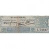 F 07-12 - 19/10/1939 - 10 francs - Minerve modifié - Série L.74647 - Etat : B