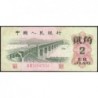 Chine - Banque Populaire - Pick 878c - 2 jiao - Série III VII - 1962 - Etat : TB+