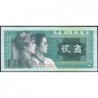 Chine - Banque Populaire - Pick 882a - 2 jiao - Série BT - 1980 - Etat : TTB+