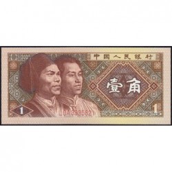 Chine - Banque Populaire - Pick 881b - 1 jiao - Série L0A - 1980 - Etat : NEUF