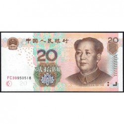 Chine - Banque Populaire - Pick 905 - 20 yüan - Série FC39 - 2005 - Etat : pr.NEUF