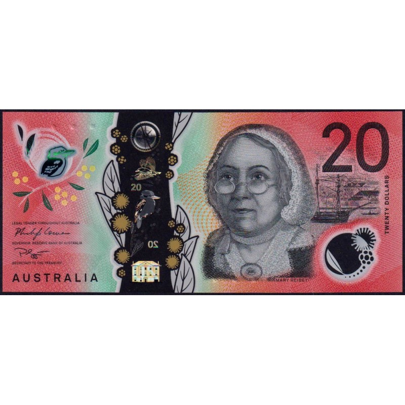 Australie - Pick 64_1b - 20 dollars - Série AG - 2019 - Polymère - Etat : NEUF