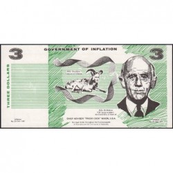 Australie - Government of Inflation - 3 dollars - 1972 - Etat : NEUF