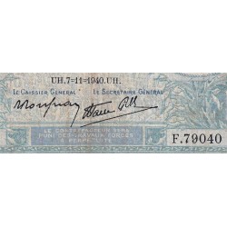 F 07-19 - 07/11/1940 - 10 francs - Minerve modifié - Série F.79040 - Etat : B+