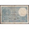 F 07-20 - 14/11/1940 - 10 francs - Minerve modifié - Série K.79374 - Etat : B+