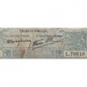 F 07-20 - 14/11/1940 - 10 francs - Minerve modifié - Série L.79516 - Etat : B