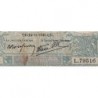 F 07-20 - 14/11/1940 - 10 francs - Minerve modifié - Série L.79516 - Etat : B